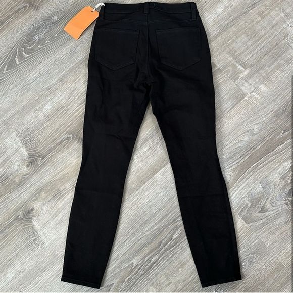 L’AGENCE $ Margot / Rise  Black Jeans Size 25 - Picture 2 of 2